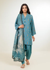 Blue-Jacquard-3 Piece (WP3PPBW25B11D18)