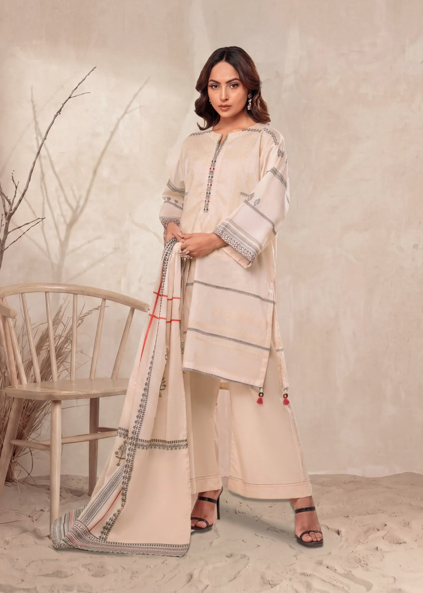 Parchment-Jacquard-3 Piece (WP3PSBS26B1F28)