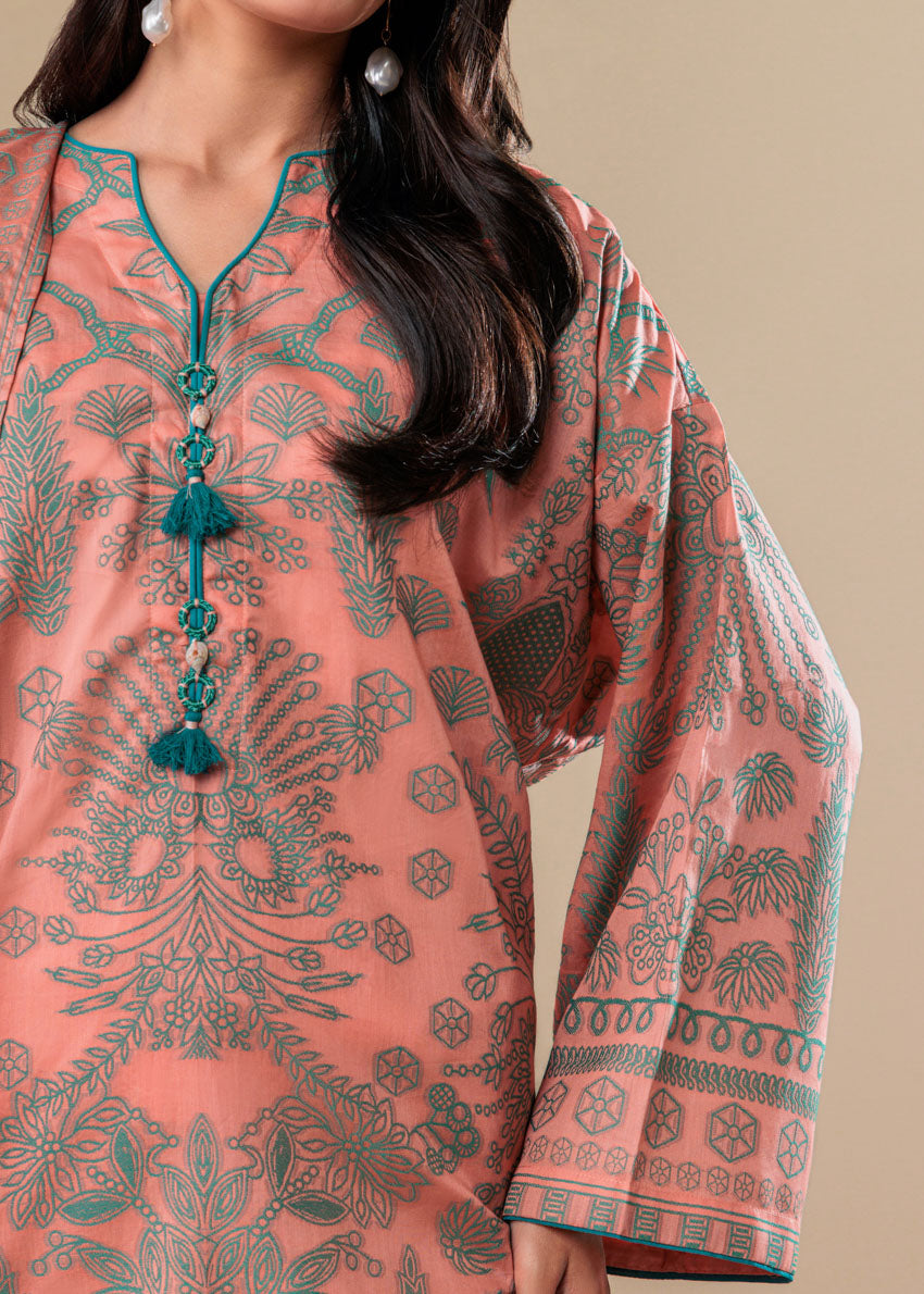 Peach-Jacquard-3 Piece (WP3PSBS26B2M28)