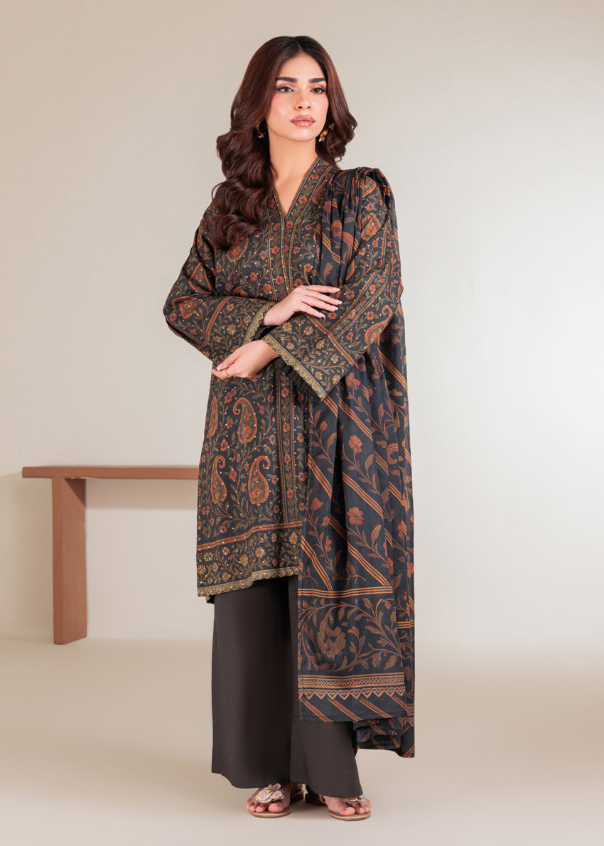 D-Grey-Self-Jacquard-3 Piece (WP3PSBW25B11D45)