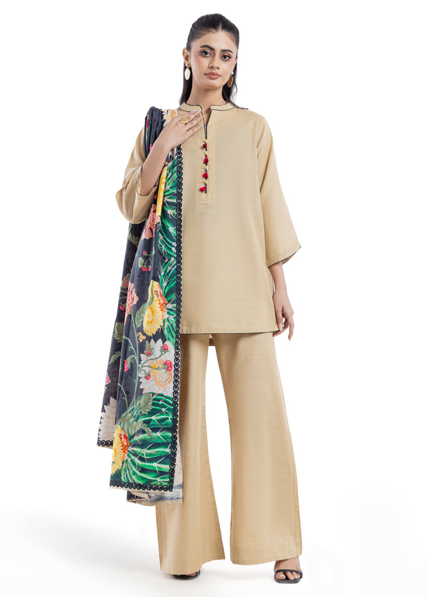 CREAM-KHADDAR-3 PIECE (WP3PSBW25HR10N12)