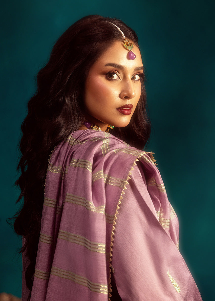 Lilac-Cotton-Silk-3 Piece (WP3PSFW25F10N4)