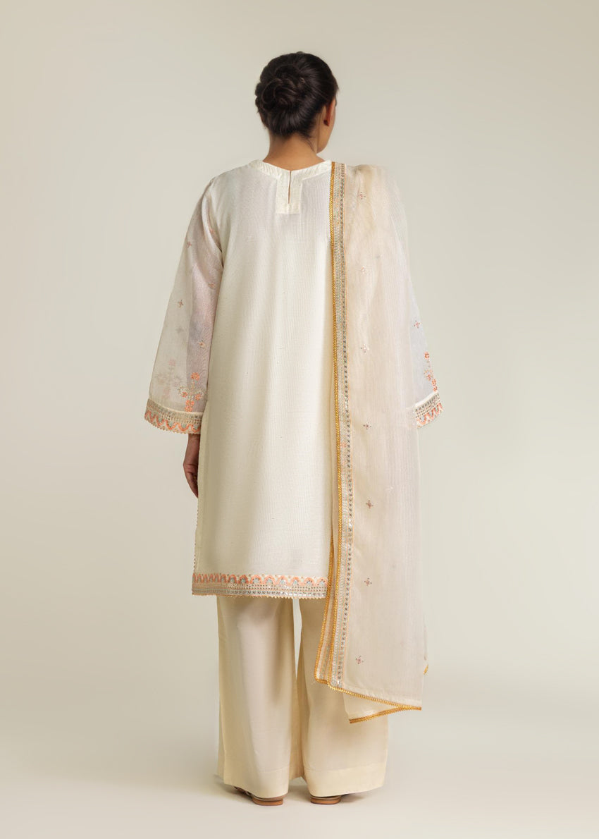 White-Lurex-Net-3 Piece (WP3PSLW25L9O5)