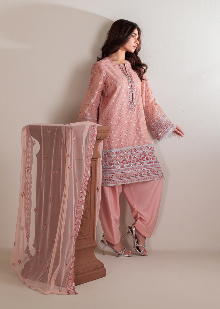 Pink-Jacquard-3 Piece (WPS25FE3012)