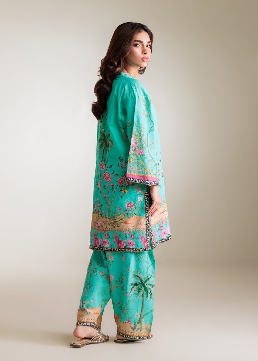 S-Green-Self-Jacquard-2 Piece (WPSTPBW25B10N13)