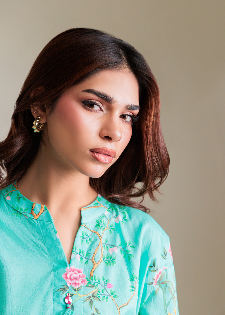 S-Green-Self-Jacquard-2 Piece (WPSTPBW25B10N13)