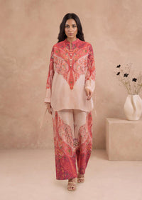 Beige-Self-Jacquard-2 Piece (WPSTPBW25B10N14)