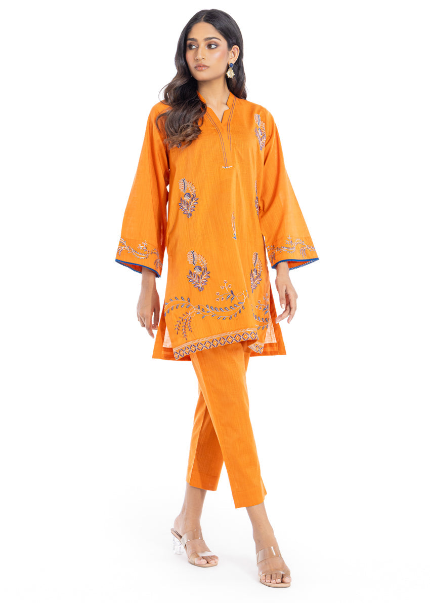 Orange-Slub-2 Piece (WPSTSBW25B9O41)