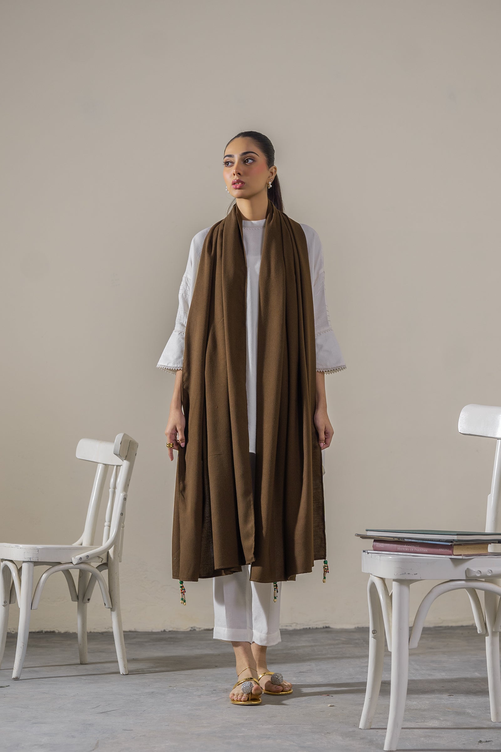 Cocoa Shawl