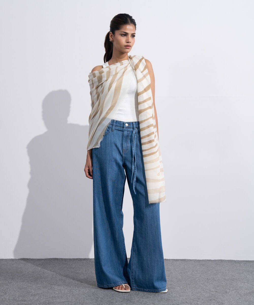 Printed Rectangular Scarf