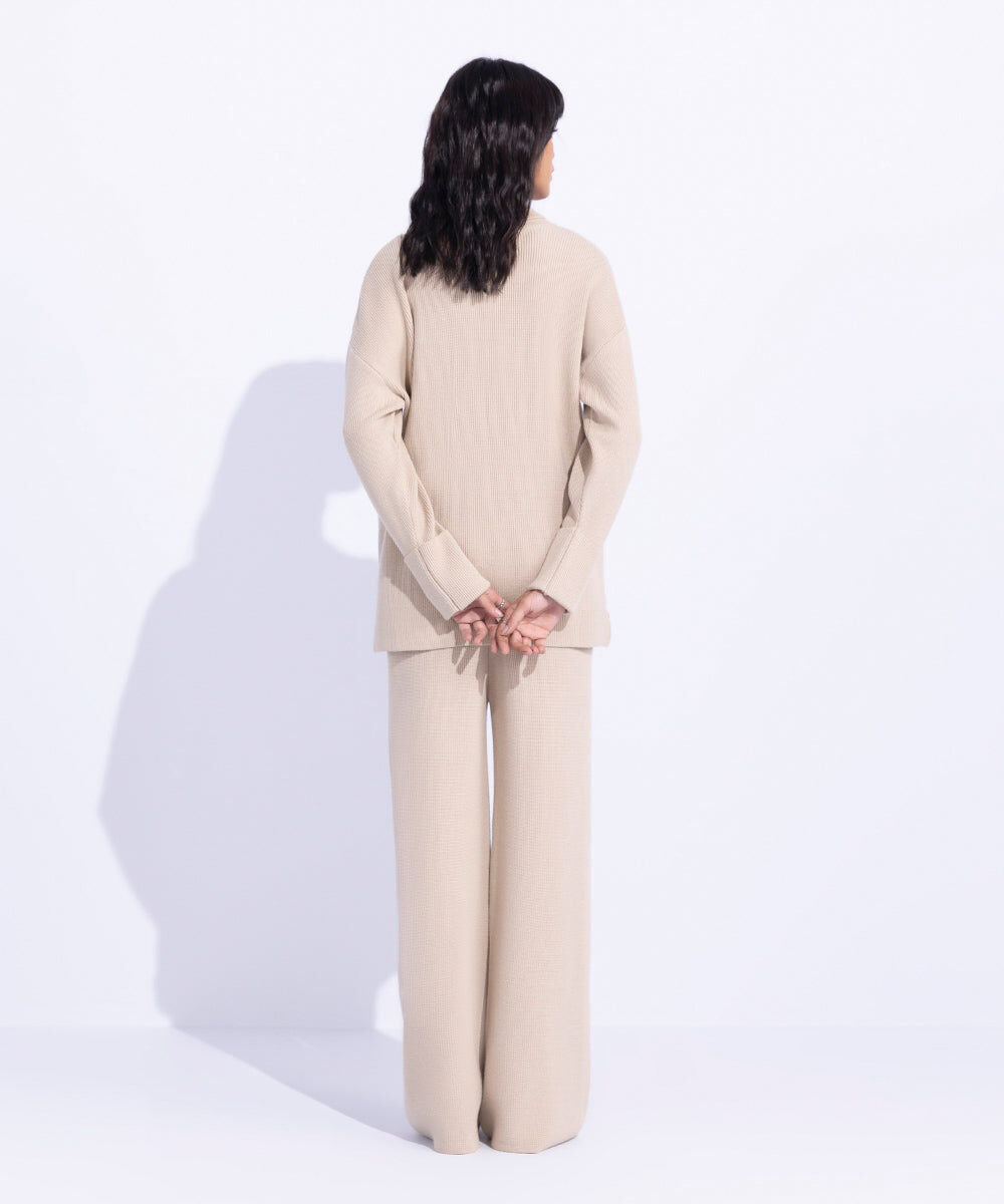Ribbed Turtle Neck Sweater