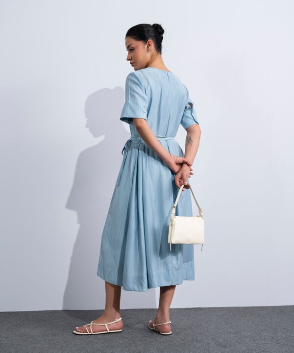 Textured Maxi Dress