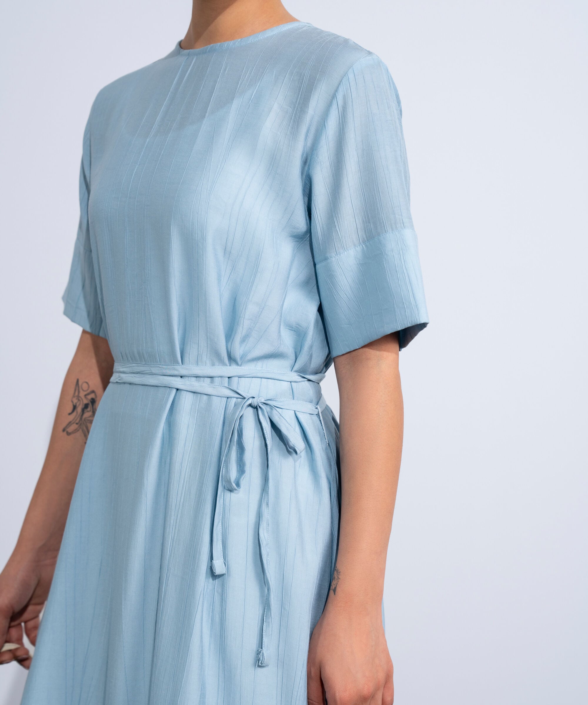Textured Maxi Dress