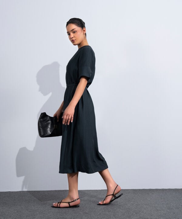 Textured Maxi Dress