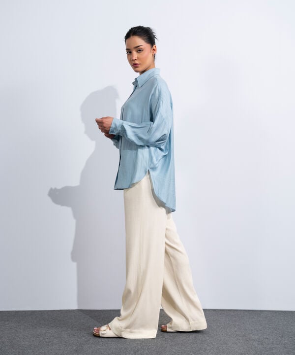 Oversized Textured Shirt