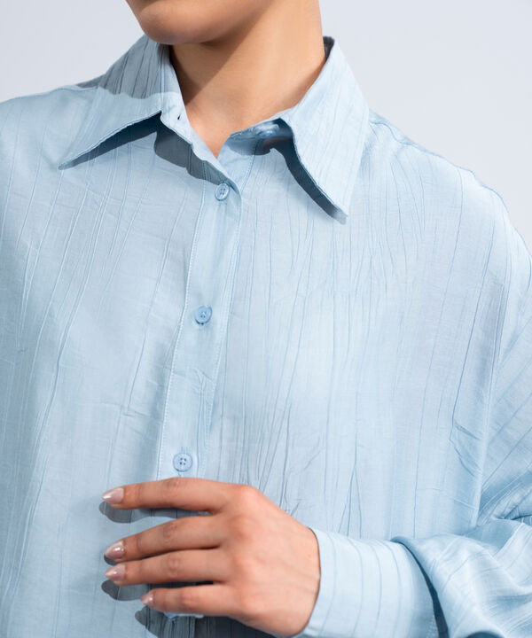 Oversized Textured Shirt