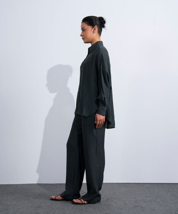 Oversized Textured Shirt