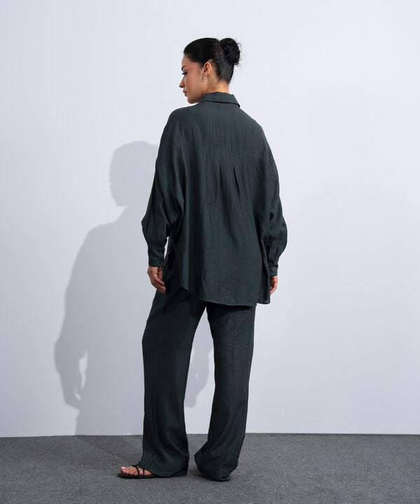 Oversized Textured Shirt