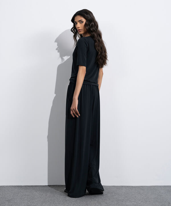 Soft Slash Neck Top