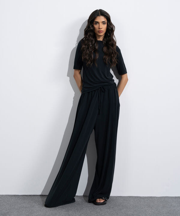 Soft Slash Neck Top