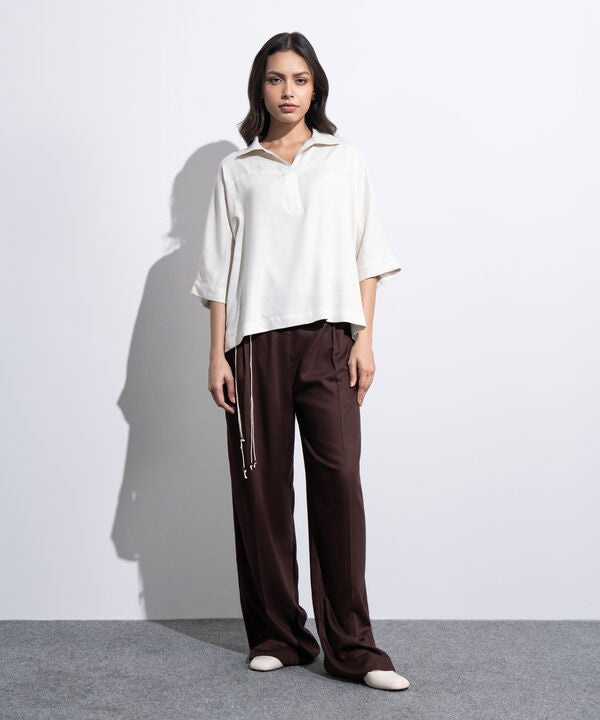 Loose Fit Top With Kimono Sleeves