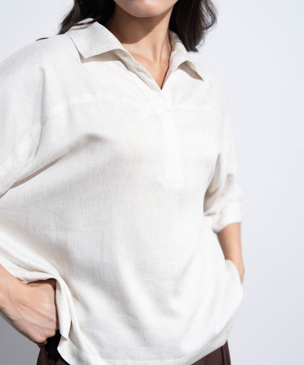 Loose Fit Top With Kimono Sleeves
