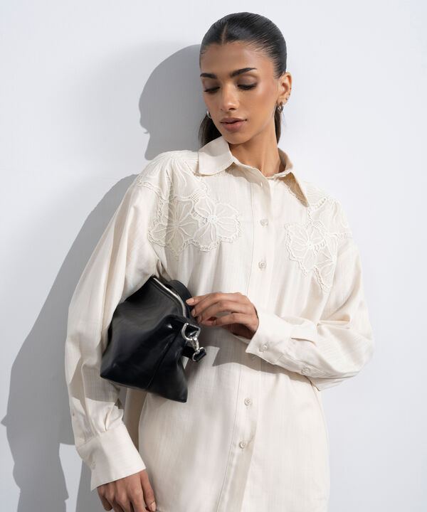 Relaxed Fit Embroidered Shirt