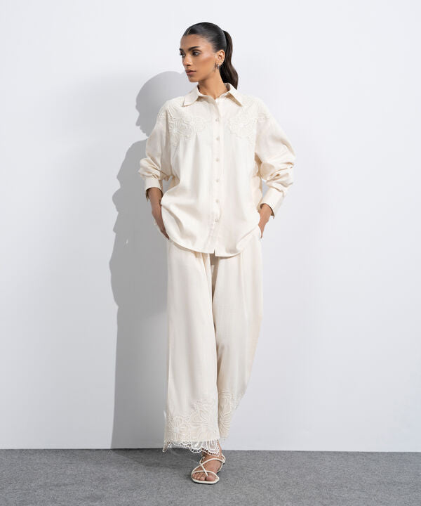 Relaxed Fit Embroidered Shirt