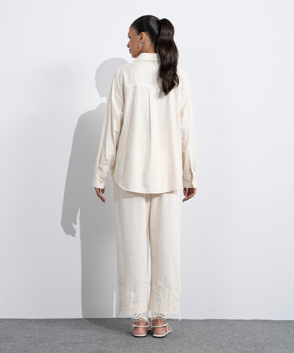 Relaxed Fit Embroidered Shirt