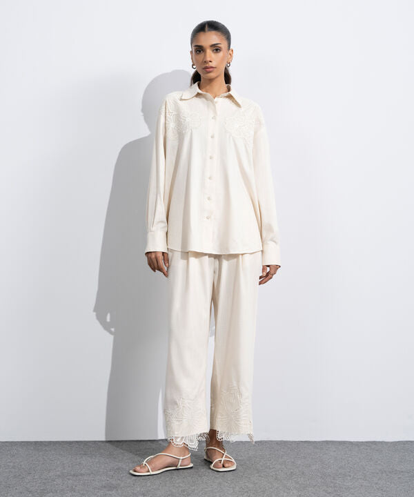 Relaxed Fit Embroidered Shirt