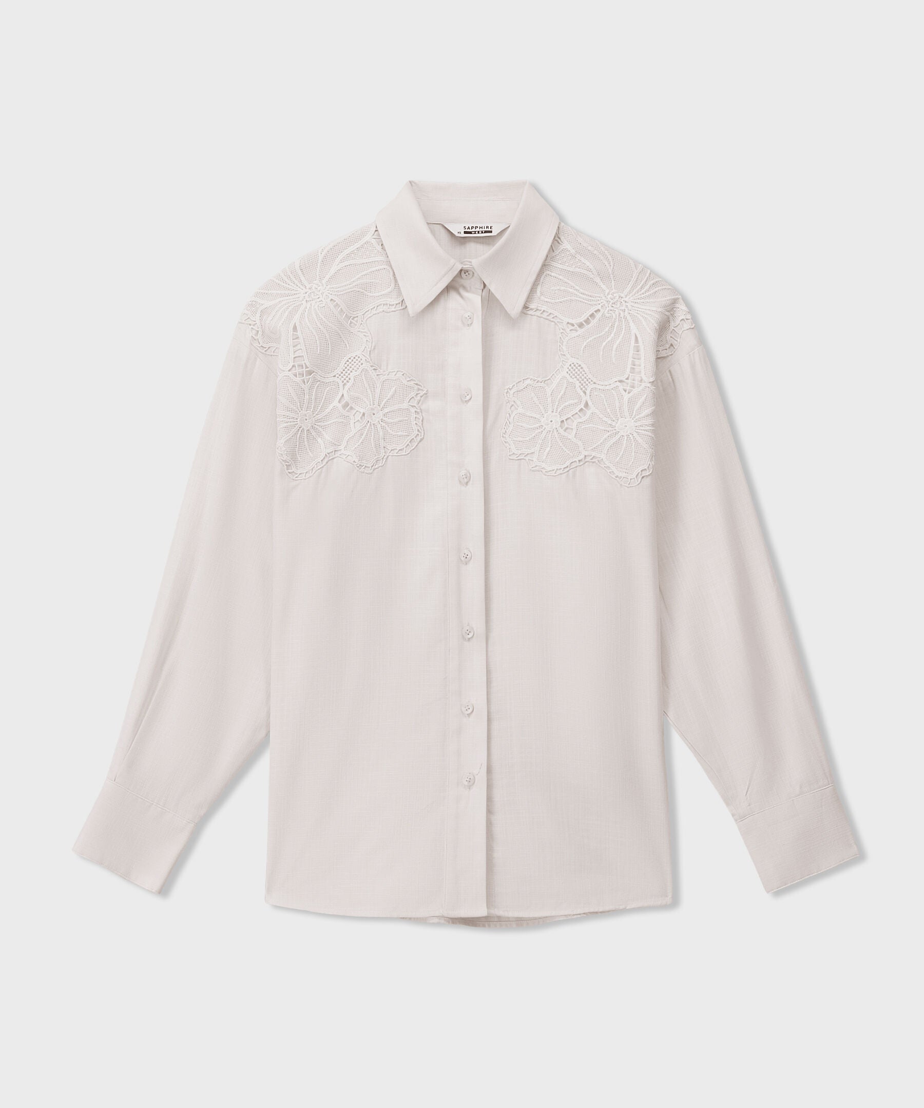 Relaxed Fit Embroidered Shirt