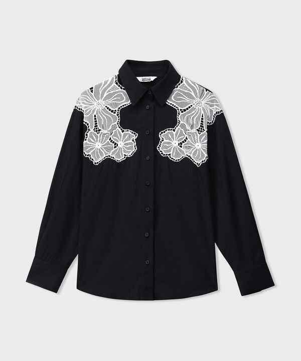 Relaxed Fit Embroidered Shirt
