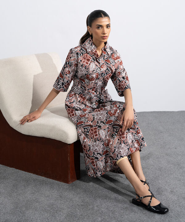 Floral Printed Maxi Dress