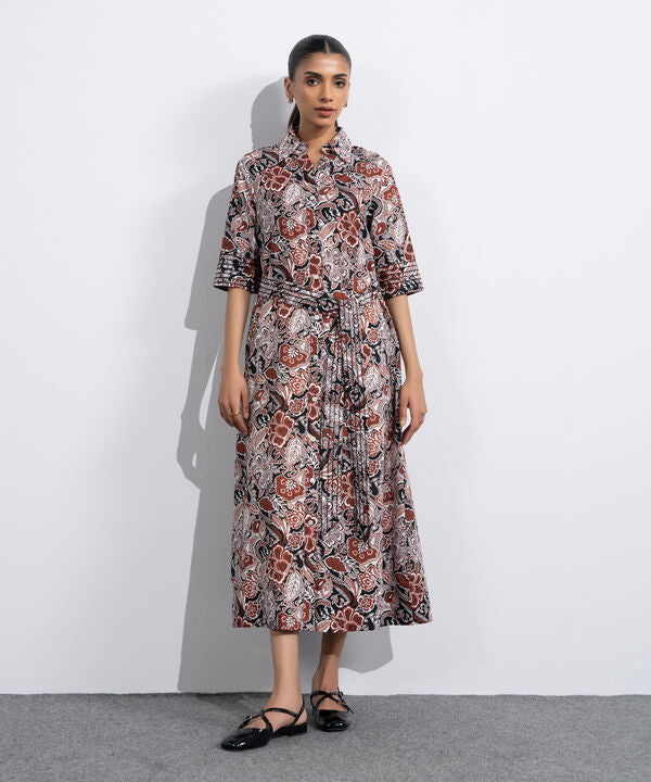 Floral Printed Maxi Dress