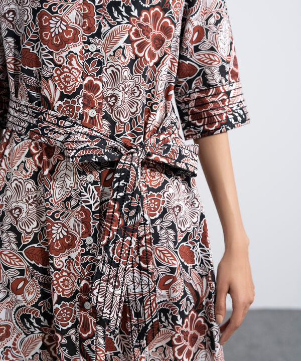 Floral Printed Maxi Dress