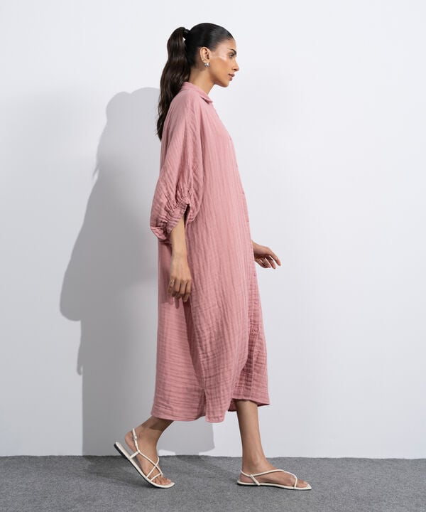 Batwing Sleeved Dress