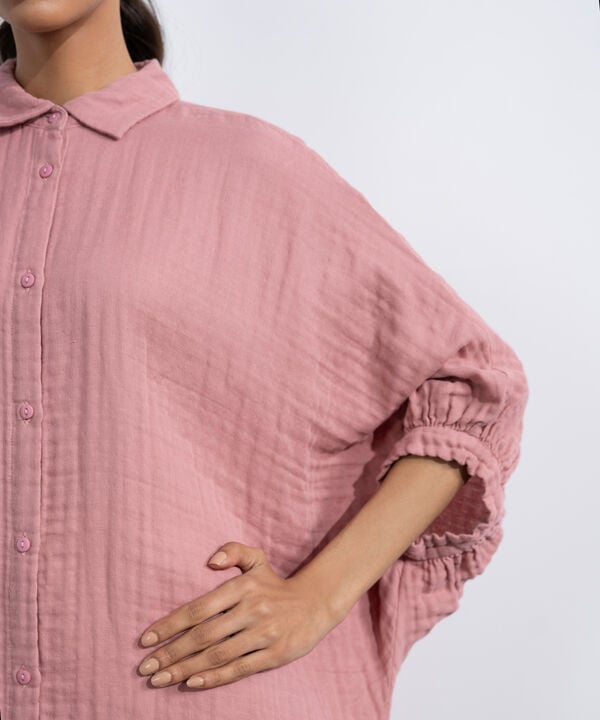 Batwing Sleeved Dress
