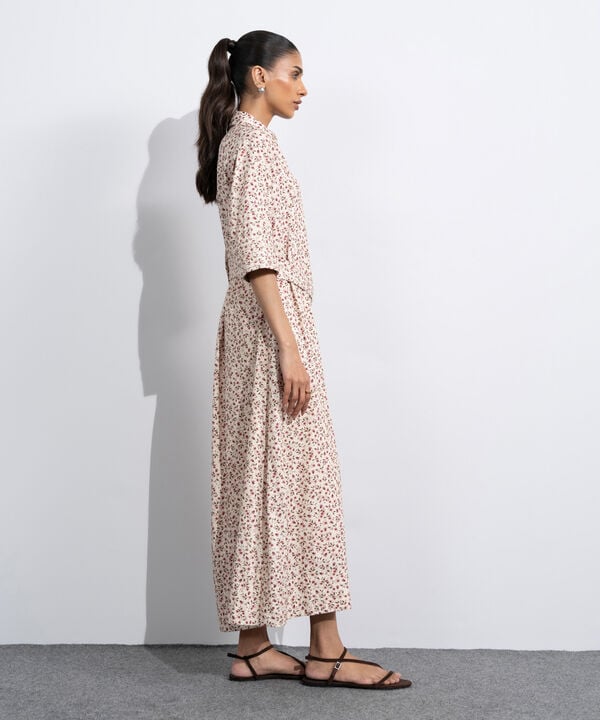Floral Printed Maxi Dress
