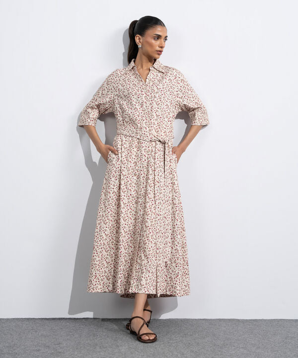 Floral Printed Maxi Dress