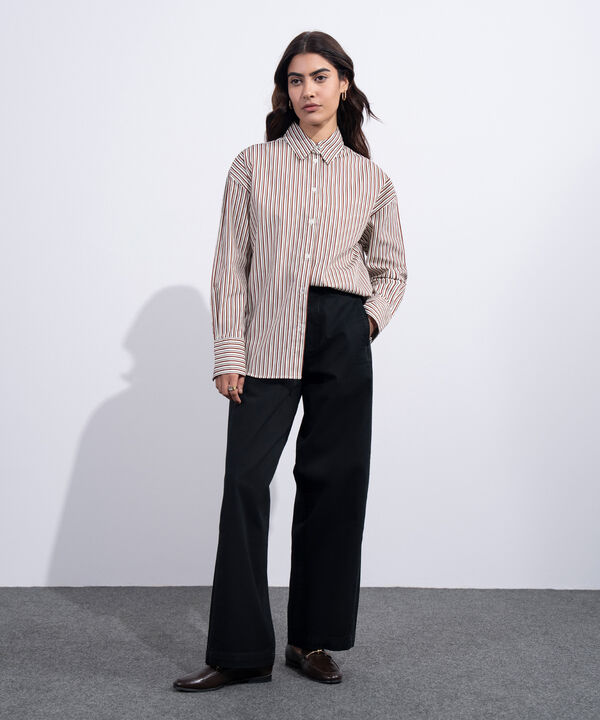 Standard-Fit Poplin Shirt