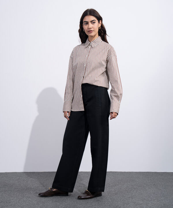 Standard-Fit Poplin Shirt