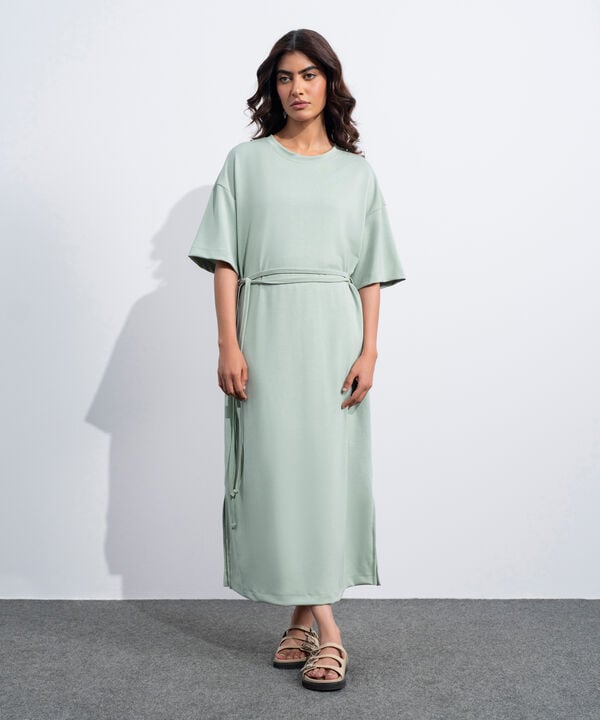 Softlux T-Shirt Dress With Belt