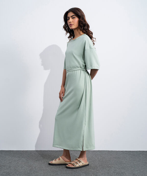 Softlux T-Shirt Dress With Belt