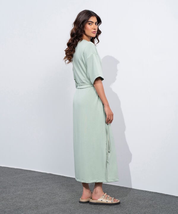 Softlux T-Shirt Dress With Belt