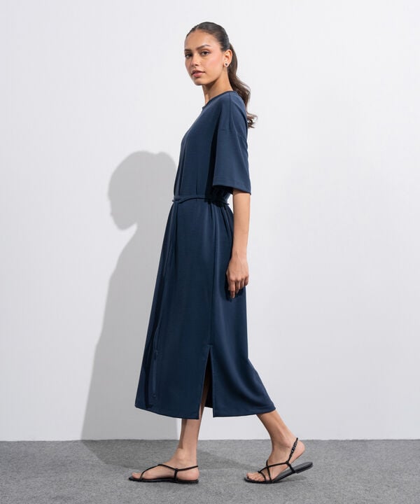 Softlux T-Shirt Dress With Belt