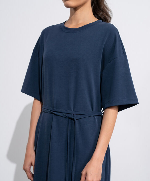 Softlux T-Shirt Dress With Belt