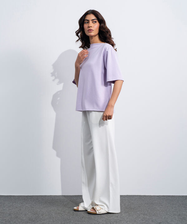 Softlux Slash Neck T-Shirt