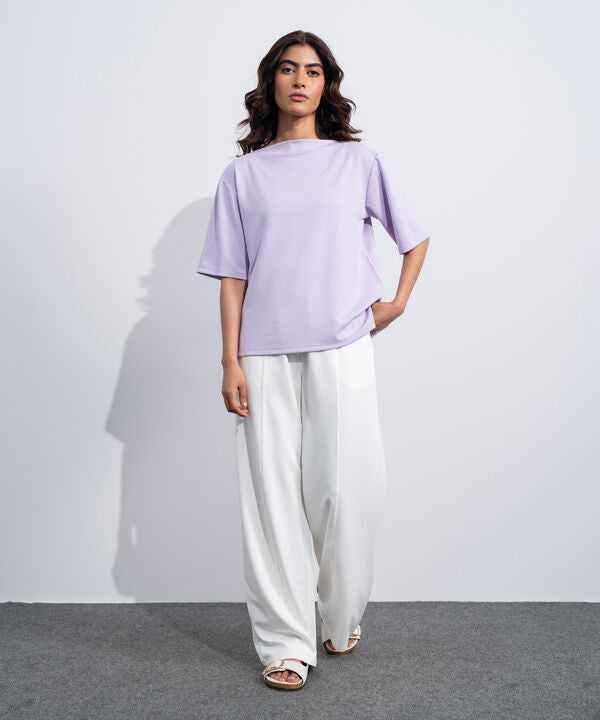 Softlux Slash Neck T-Shirt