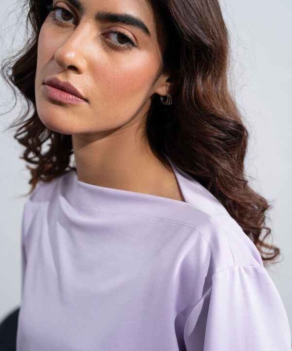 Softlux Slash Neck T-Shirt