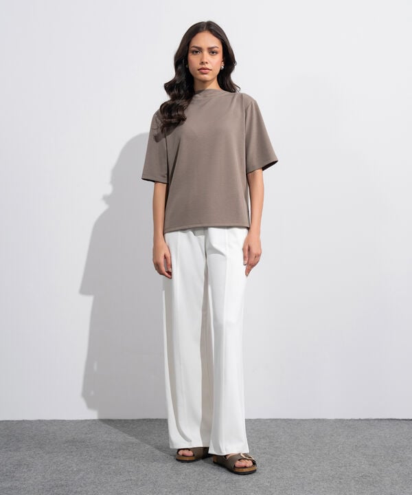 Softlux Slash Neck T-Shirt